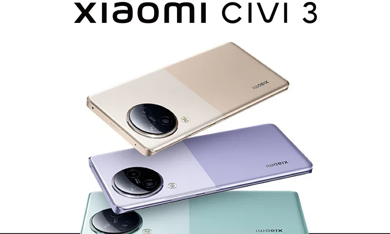 Xiaomi Civi 3 launching on 25May, coming with dual-tone design